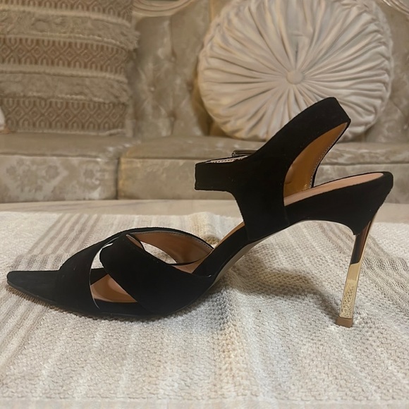 Amazon Shoes - Women's Stiletto High Heel Peep Open Toe Sandals Ankle Strap Buckle Heels